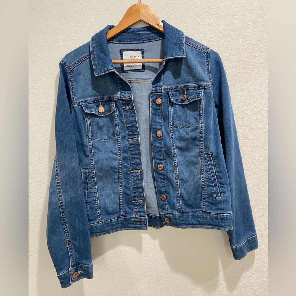Sonoma Classic Blue Jean Jacket